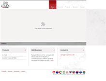 Tablet Screenshot of navigatorsys.com